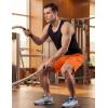 image:imageMAGCOMSEN Mens Hiking Shorts 7 Quick Dry Lightweight 3 Zipper Pockets Summer Workout Gym Athletic Running Shorts MenOrange