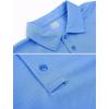 image:imageMAGCOMSEN Mens Polo Shirt Quick Dry Performance Short Sleeve Tactical Shirts Pique Jersey Golf Shirt15 Lightblueshort