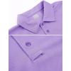 image:imageMAGCOMSEN Mens Polo Shirt Quick Dry Performance Short Sleeve Tactical Shirts Pique Jersey Golf Shirt16 Light Purple
