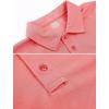 image:imageMAGCOMSEN Mens Polo Shirt Quick Dry Performance Short Sleeve Tactical Shirts Pique Jersey Golf Shirt26 Watermelon Red