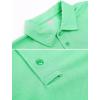 image:imageMAGCOMSEN Mens Polo Shirt Quick Dry Performance Short Sleeve Tactical Shirts Pique Jersey Golf Shirt27 Mint Green