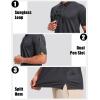 image:imageMAGCOMSEN Mens Polo Shirts Short Sleeve Dry Fit Moisture Wicking Golf Polos UPF 50 Casual Collared TShirtDark Grey