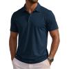 image:imageMAGCOMSEN Mens Polo Shirts Short Sleeve Dry Fit Moisture Wicking Golf Polos UPF 50 Casual Collared TShirtNavy
