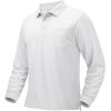 image:imageMAGCOMSEN Mens Polo Shirts with Pocket Long Sleeve Golf Quick Dry Shirts Performance Athletic Work Casual Collared ShirtWhite
