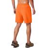 image:imageMAGCOMSEN Mens Workout Athletic Shorts 7 Lightweight Quick Dry Water Resistant Zipper Pockets Gym Hiking ShortsOrange