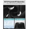 image:imageMAGCOMSEN Mens Workout Running Shorts 7 Quick Dry Athletic Hiking Shorts Lightweight Gym Tennis with PocketsBlack