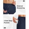 image:imageMAGCOMSEN Mens Workout Running Shorts 7 Quick Dry Athletic Hiking Shorts Lightweight Gym Tennis with PocketsNavy