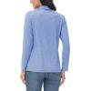 image:imageMAGCOMSEN UPF 50 Long Sleeve Women Polo Shirt Moisture Wicking Golf Tshirt Quick Dry Activewears Spring Tops L B M Light Blue