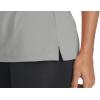 image:imageMAGCOMSEN Womens Polo Shirts UPF 50 Short Sleeve Golf Shirt Quick Dry Sun Protection 4 Buttons Casual Work Collar TopLight Grey
