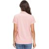 image:imageMAGCOMSEN Womens Polo Shirts UPF 50 Short Sleeve Golf Shirt Quick Dry Sun Protection 4 Buttons Casual Work Collar TopPale Pink