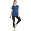 image:imageMAGCOMSEN Womens Short Sleeve Workout TShirt Quick Dry Athletic Running Shirts Active Sports Top Lightweight