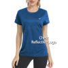 image:imageMAGCOMSEN Womens Short Sleeve Workout TShirt Quick Dry Athletic Running Shirts Active Sports Top Lightweight
