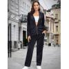 image:imageMAGCOMSEN Womens Velour Hooded Jacket Long Sleeve Full Zip Outerwear Soft Warm Velvet Jacket with Side PocketsBlack