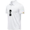 image:imageMAGCOMSEN Mens Polo Shirts Short Sleeve Dry Fit Moisture Wicking Golf Polos UPF 50 Casual Collared TShirtWhite