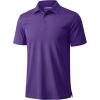 image:imageMAGCOMSEN Mens Polo Shirts Short Sleeve Golf Quick Dry Collared Moisture Wicking Athletic Performance PolosPurple
