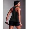 image:imageMAGCOMSEN Tank Tops for Women Workout Racerback Sleeveless Racer Back Tops Athletic Yoga Running Gym Muscle Pilates TankBlack