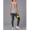 image:imageMAGCOMSEN Tank Tops for Women Workout Racerback Sleeveless Racer Back Tops Athletic Yoga Running Gym Muscle Pilates TankLight Grey