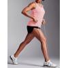image:imageMAGCOMSEN Tank Tops for Women Workout Racerback Sleeveless Racer Back Tops Athletic Yoga Running Gym Muscle Pilates TankPink