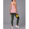 image:imageMAGCOMSEN Tank Tops for Women Workout Racerback Sleeveless Racer Back Tops Athletic Yoga Running Gym Muscle Pilates TankPink