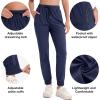 image:imageMAGCOMSEN Womens Hiking Cargo Joggers Quick Dry Lightweight Water Resistant Running Athletic Pants with 2 Pockets