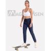 image:imageMAGCOMSEN Womens Hiking Cargo Joggers Quick Dry Lightweight Water Resistant Running Athletic Pants with 2 Pockets
