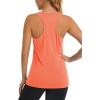 image:imageMAGCOMSEN Womens Racerback Tank Tops UPF 50 Workout Shirts Quick Dry Sun Protection Sleeveless Tops for Gym Yoga