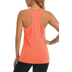 image:imageMAGCOMSEN Womens Racerback Tank Tops UPF 50 Workout Shirts Quick Dry Sun Protection Sleeveless Tops for Gym Yoga
