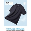image:imageMAGCOMSEN Mens Polo Shirts Short Sleeve Golf Polo Shirt Cotton Pique Tennis Polo Shirt Lightweight Casual Shirt Black XL