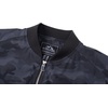 image:imageMAGCOMSEN Mens Jacket Lightweight Windbreaker Bomber Jacket Windproof Casual Jacket Zip Up Coats Outwear with 5 Pockets01 Camouflage Black