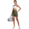 image:imageMAGCOMSEN Womens 5 Hiking Cargo Shorts UPF 50 Lightweight Quick Dry Summer Golf Athletic Casual Shorts 4 PocketsArmy Green