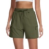 image:imageMAGCOMSEN Womens 5 Hiking Cargo Shorts UPF 50 Lightweight Quick Dry Summer Golf Athletic Casual Shorts 4 PocketsArmy Green
