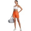 image:imageMAGCOMSEN Womens 5 Hiking Cargo Shorts UPF 50 Lightweight Quick Dry Summer Golf Athletic Casual Shorts 4 PocketsOrange