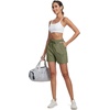 image:imageMAGCOMSEN Womens 5 Hiking Cargo Shorts UPF 50 Lightweight Quick Dry Summer Golf Athletic Casual Shorts 4 PocketsSage Green