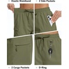 image:imageMAGCOMSEN Womens 5 Hiking Cargo Shorts UPF 50 Lightweight Quick Dry Summer Golf Athletic Casual Shorts 4 PocketsSage Green