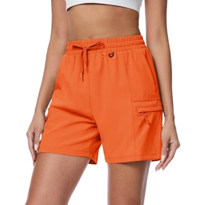 image:imageMAGCOMSEN Womens 5 Hiking Cargo Shorts UPF 50 Lightweight Quick Dry Summer Golf Athletic Casual Shorts 4 PocketsOrange