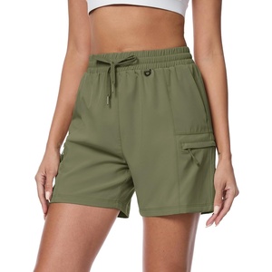 image:imageMAGCOMSEN Womens 5 Hiking Cargo Shorts UPF 50 Lightweight Quick Dry Summer Golf Athletic Casual Shorts 4 PocketsSage Green