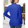 image:imageMAGCOMSEN Womens Polo Shirts Long Sleeve Cotton Collared T Shirt Golf Shirt Business Casual Tee Uniform Tops 3Button