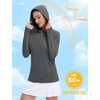 image:imageMAGCOMSEN Womens Sun Protection Hoodie Shirts UPF 50 Long Sleeve Top Quick Dry Lightweight for Hiking Athletic
