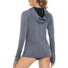 image:imageMAGCOMSEN Womens Sun Protection Hoodie Shirts UPF 50 Long Sleeve Top Quick Dry Lightweight for Hiking Athletic