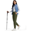 image:imageMAGCOMSEN Womens Fleece Lined Pants Water Resistant Winter Snow JoggersArmygreen
