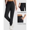 image:imageMAGCOMSEN Womens Fleece Lined Pants Water Resistant Winter Snow JoggersBlack