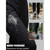 image:imageMAGCOMSEN Womens Fleece Lined Pants Water Resistant Winter Snow JoggersBlack