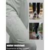 image:imageMAGCOMSEN Womens Fleece Lined Pants Water Resistant Winter Snow JoggersLight Grey