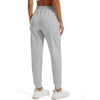 image:imageMAGCOMSEN Womens Fleece Lined Pants Water Resistant Winter Snow JoggersLight Grey