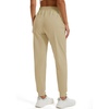 image:imageMAGCOMSEN Womens Fleece Lined Pants Water Resistant Winter Snow JoggersLight Khaki