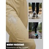 image:imageMAGCOMSEN Womens Fleece Lined Pants Water Resistant Winter Snow JoggersLight Khaki