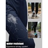 image:imageMAGCOMSEN Womens Fleece Lined Pants Water Resistant Winter Snow JoggersNavy