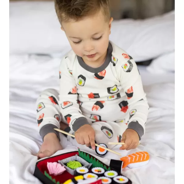 Burt's Bees Baby Baby Boys' Pajamas, Tee and Pant 2-Piece Pj Set, 100% Organic Cotton