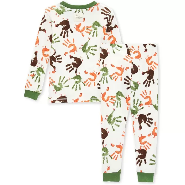 Burt's Bees Baby Baby Boys' Pajamas, Tee and Pant 2-Piece Pj Set, 100% Organic Cotton