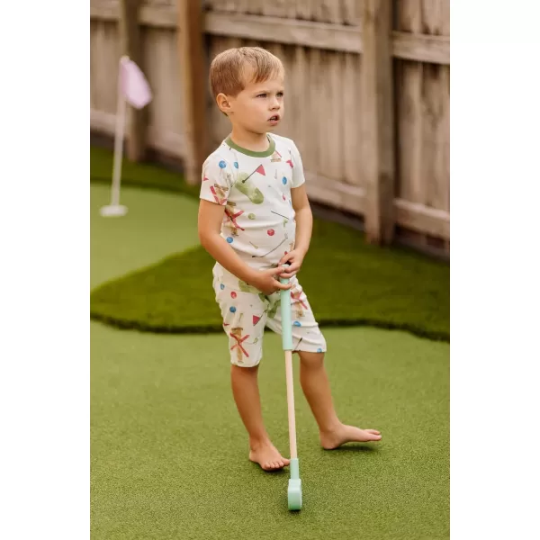 Burt's Bees Baby Baby Boys' Pajamas, Tee and Pant 2-Piece Pj Set, 100% Organic Cotton